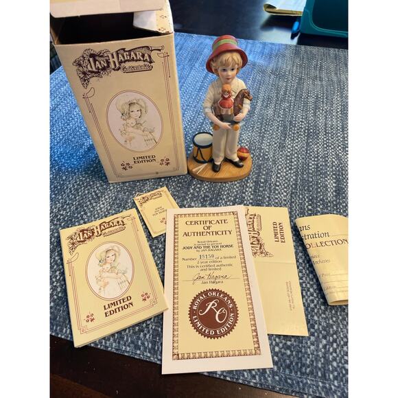 Jan Hagara Collectibles Jody and the Horse with Box and COA - Picture 2 of 5